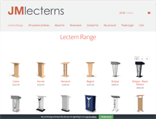 Tablet Screenshot of jmlecterns.co.uk